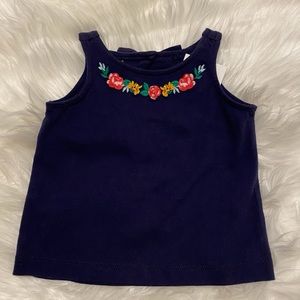 Janie and Jack Tank Top Navy